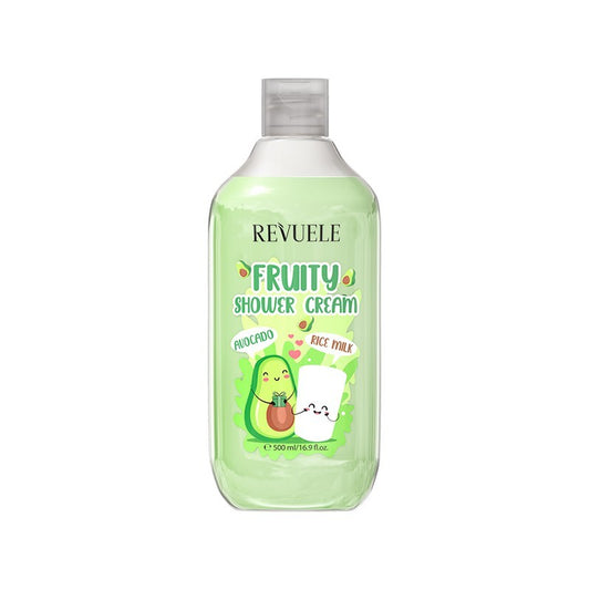Revuele Fruity Shower Cream (Avo & Rice Milk) 500Ml