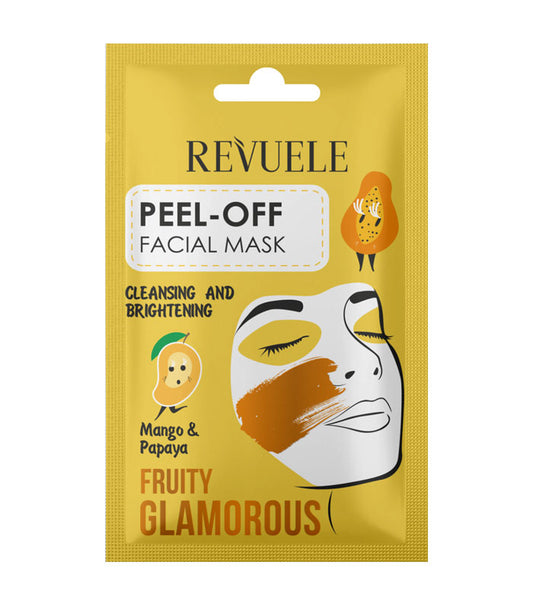 Revuele - Peel off facial mask Fruity Glamorous - Mango and papaya 15 ML