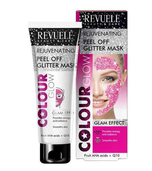 Revuele Peel Off Glitter Mask Pink80 Ml Shaima Beauty Revuele.