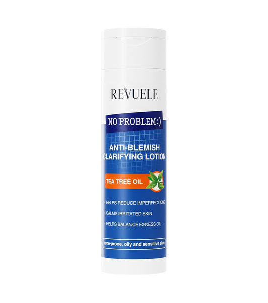 Revuele - *No Problem* - Anti-blemish clarifying facial lotion with tea tree oil - Acne-prone, oily and sensitive