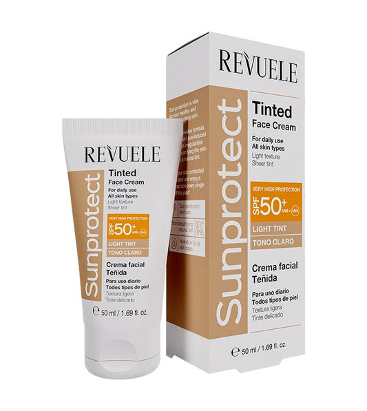 Revuele - *Sunprotect* - Tinted sunscreen cream SPF50+ - Light tint