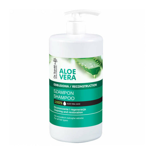 Dr Sante Aloe Vera Shampoo Strengthens and Regenerates All Hair Types 1000ml
