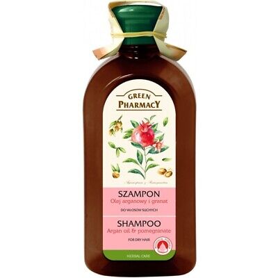 Green Pharmacy Argan Oil Pomegranate Regenerating Shampoo Dry Hair 350ml