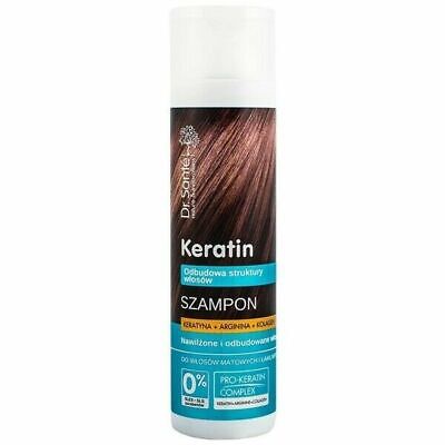  Dr Sante Keratin Arginine Collagen Shampoo Moisturizer Dull Brittle Hair 250 ml