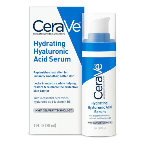 Cerave Hydrating Hyaluronic Acid Serum 1Oz/30Ml