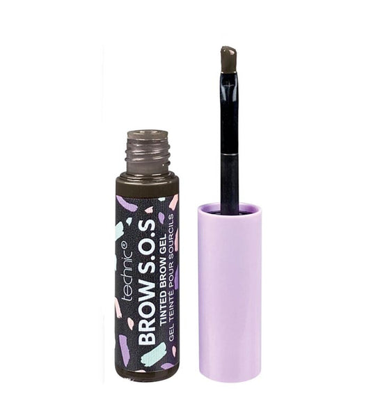 Technic Cosmetics - Eyebrow Fixing Gel Brow S.O.S. - Dark Chocolate 5ML